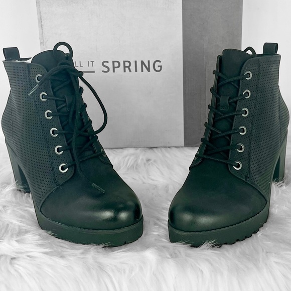 ✨NWT✨ Combat Heels by Call it Spring - Picture 3 of 4